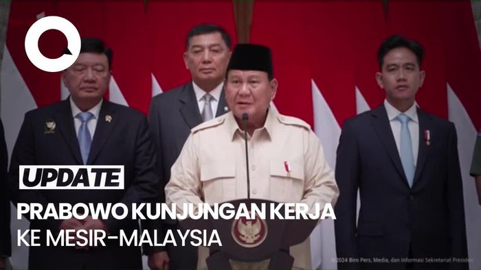 Video Prabowo Berangkat ke Mesir: Temui Presiden Abdul Fattah-Hadiri KTT D8