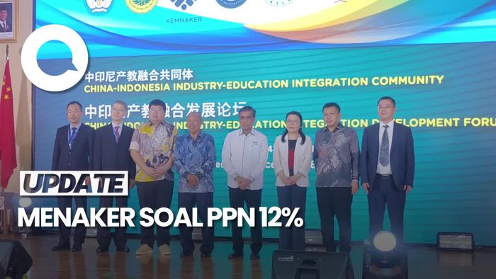 Video Menaker soal PPN Naik Jadi 12%: Dipastikan Tak Memberatkan Pekerja