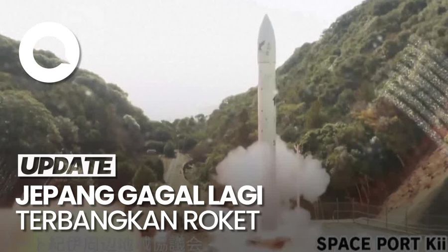 Video: Penerbangan Roket Kairos Jepang Dihentikan Padahal Sudah Lepas Landas