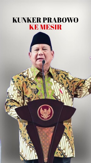 Video: Prabowo Tiba di Mesir, Bakal Hadiri KTT D8