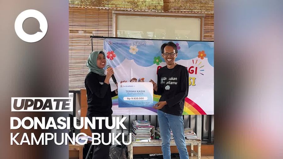 Video: Berbuatbaik.id dan CT ARSA Foundation Beri Donasi Untuk Kampung Buku Cibubur