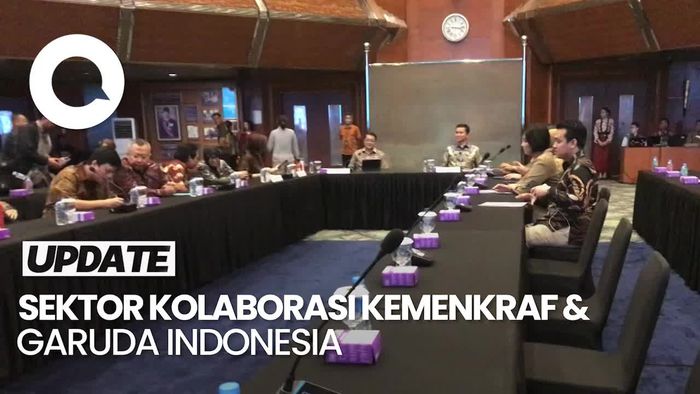 Kolaborasi Kemenkraf-Garuda Indonesia: Kembangkan Ekraf-Gandeng IP Lokal