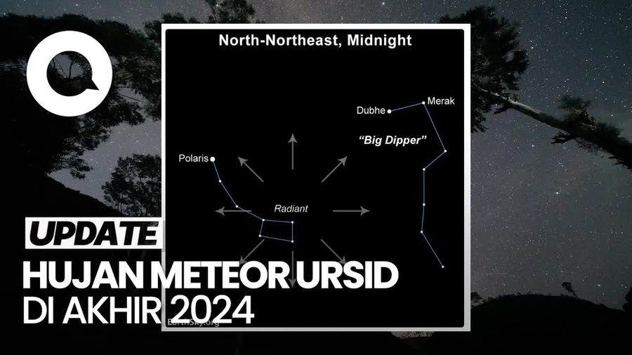 Video: Nggak Cuma Geminid, Ada Hujan Meteor Ursid di Akhir 2024
