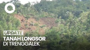 Video Tanah Longsor di Trenggalek, Warga Berbondong-bondong Mengungsi