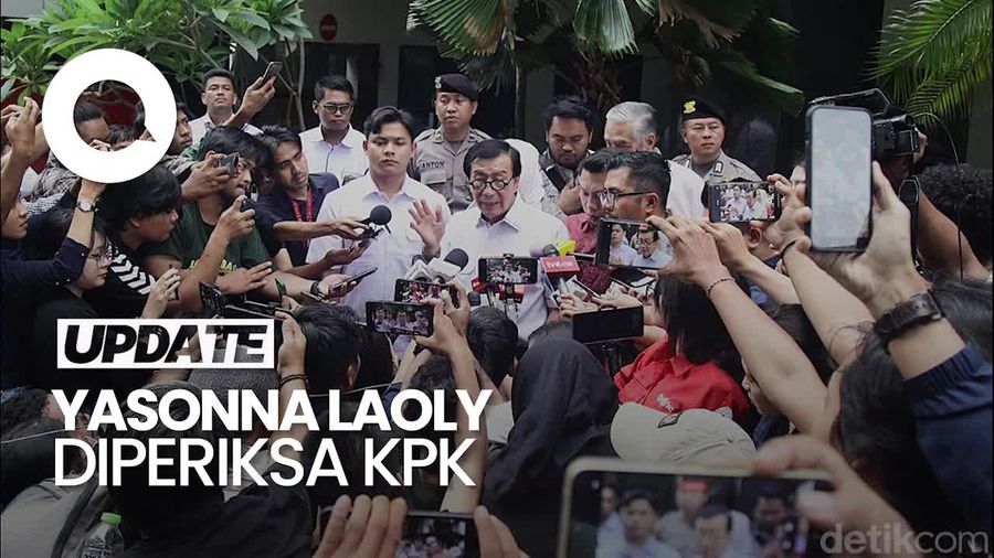 Video: 7 Jam Diperiksa KPK, Yasonna Laoly Dicecar soal Fatwa MA-Harun Masiku