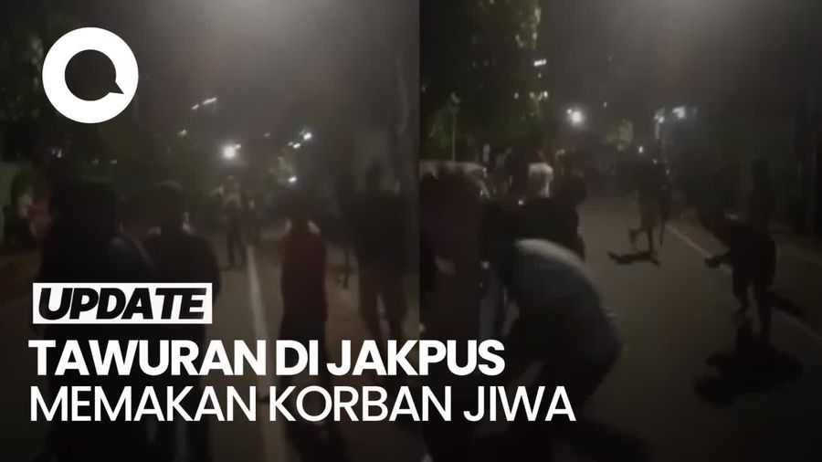 Video: Tawuran Hingga 1 Orang Tewas di Jakpus Ternyata Pekerja Proyek Vs Warga
