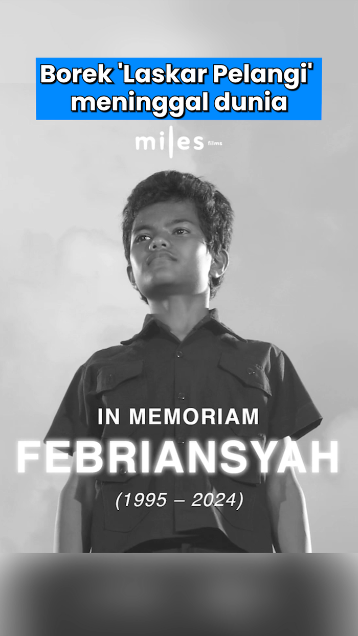 Video Kabar Duka: Febriansyah Pemeran Borek Film Laskar Pelangi Meninggal Dunia