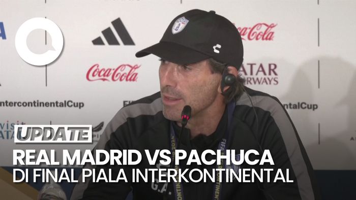 Video: Hadapi Madrid, Pelatih Pachuca Waspadai Vinicius-Mbappe-Valverde