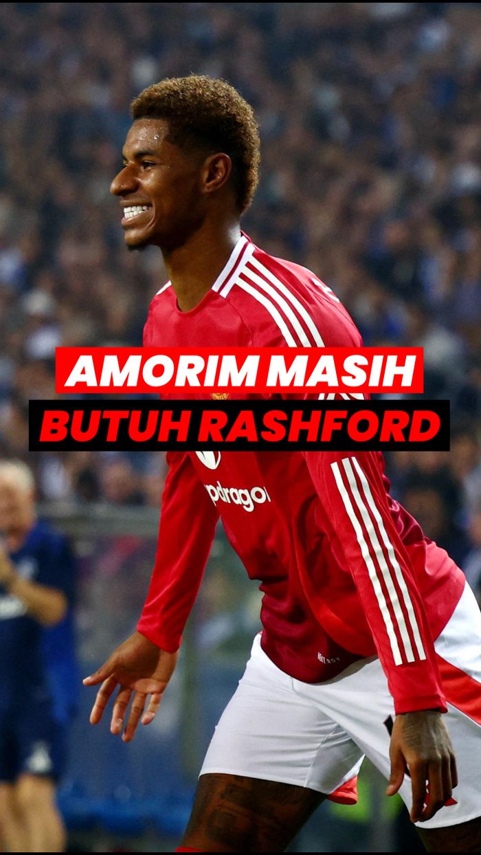 Video: Amorim Hanya Ingin Bantu Rashford ke Performa Terbaiknya