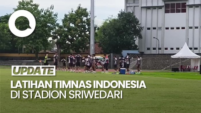 Video: Intip Latihan Timnas Indonesia Jelang Laga Hidup Mati Lawan Filipina