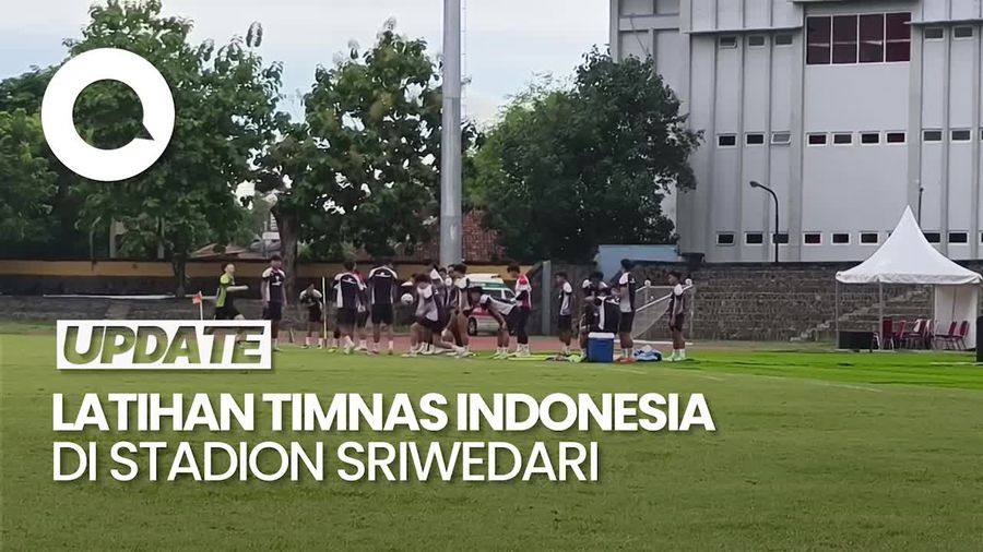 Video: Intip Latihan Timnas Indonesia Jelang Laga Hidup Mati Lawan Filipina
