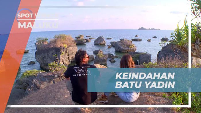 Mengagumi Keindahan Alam Batu Yadin, Saumlaki, Maluku