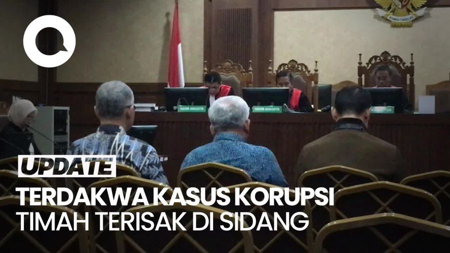 Video Dirut RBT Suparta Terisak di Sidang: Maaf Papa Tersangkut Masalah Ini