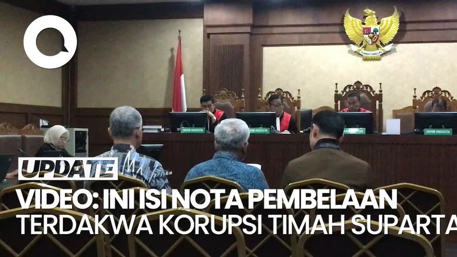 Video: Ini Isi Nota Pembelaan Terdakwa Korupsi Timah Suparta