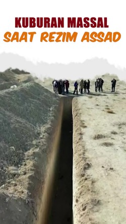 Video: Terkuak! Kuburan 100.000 Mayat Seusai Rezim Assad Tumbang