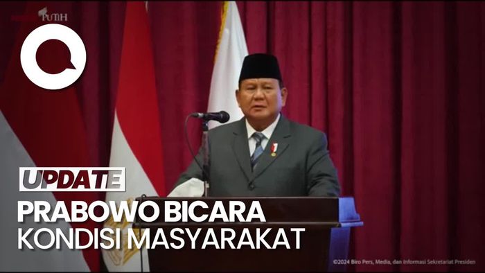 Video Prabowo soal Ekonomi RI Tumbuh Pesat: Sebagian Rakyat Masih Miskin