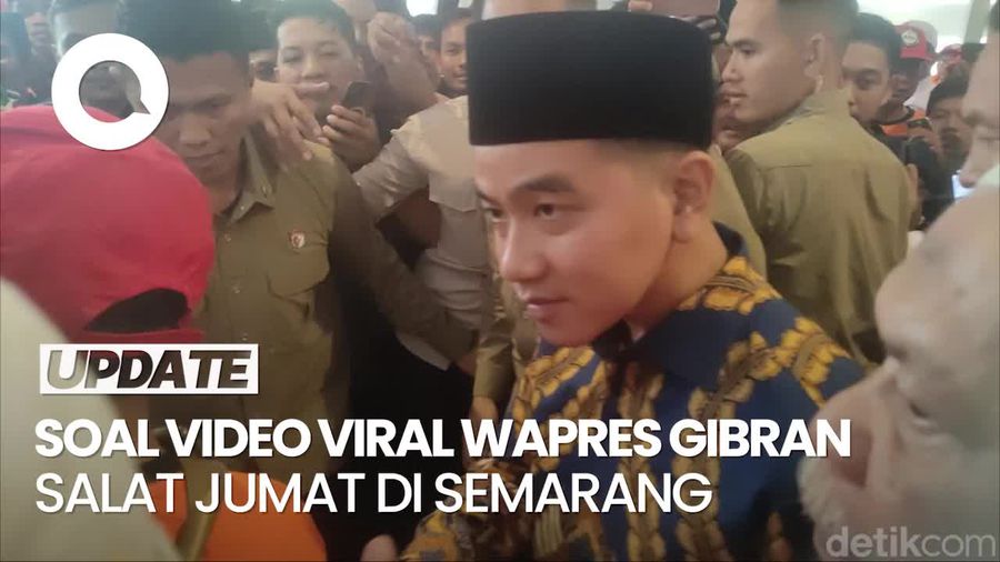 Video: Paspampres Bantah Usir Jemaah saat Gibran Jumatan: Itu Protap