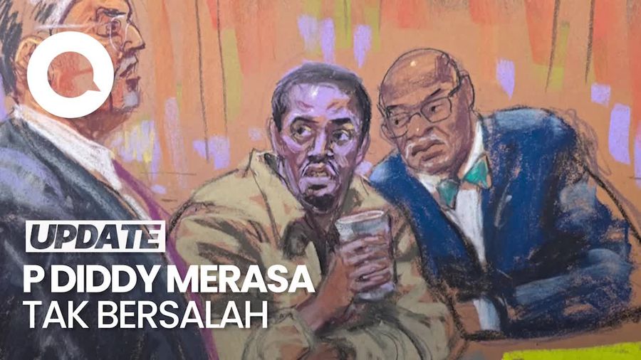 Video: P Diddy Bantah Semua Tuduhan Jaksa, Ngaku Tak Bersalah