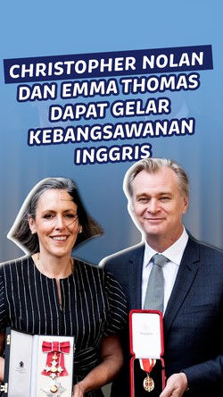 Video: Potret Christopher Nolan Dianugerahi Gelar Kebangsawanan Inggris