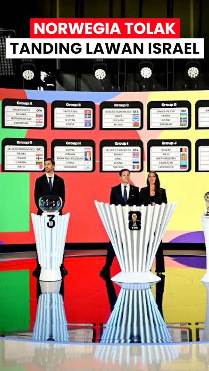 Video: Norwegia Ogah Lawan Israel di Kualifikasi Piala Dunia 2026