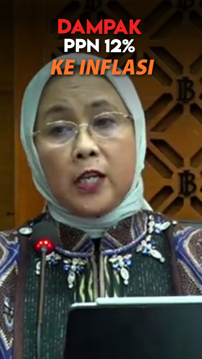 Video: BI Klaim PPN 12% Cuma Berdampak 0,2% ke Inflasi