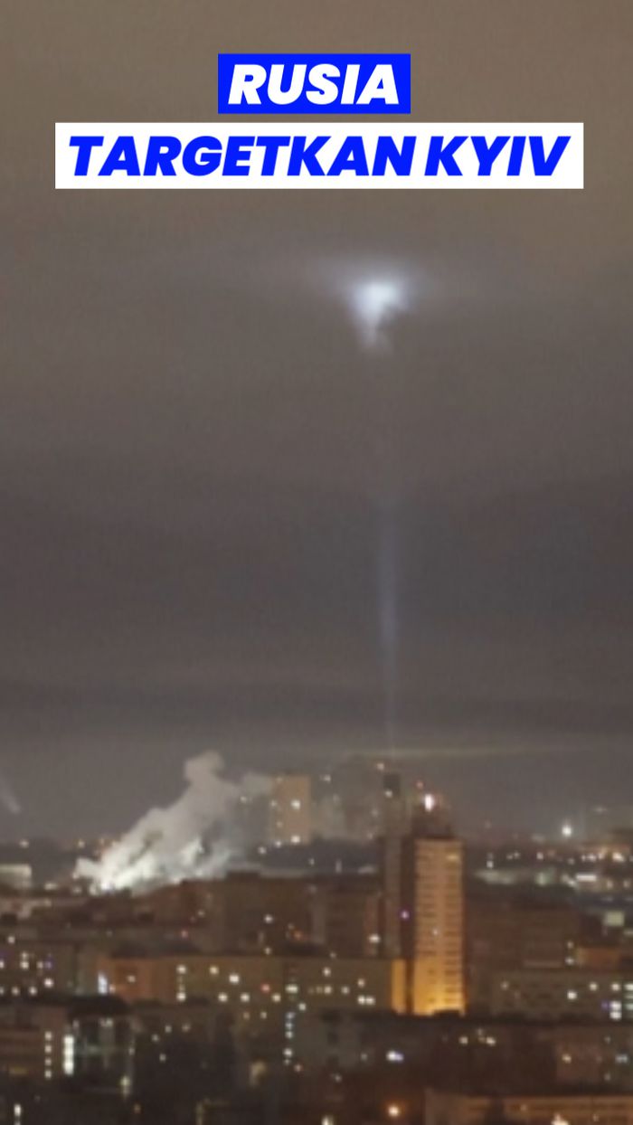 Video: Ukraina Cegat Drone Rusia, Sirene Meraung-raung