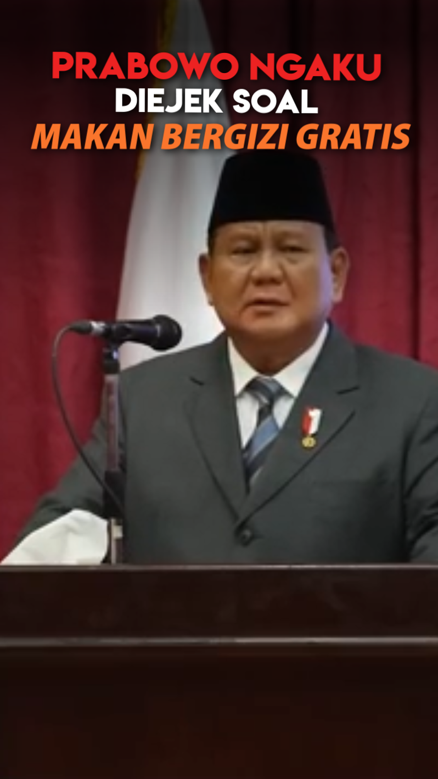 Video Curhat Prabowo Diejek Profesor soal Makan Bergizi: Dia Pintar atau Bodoh?