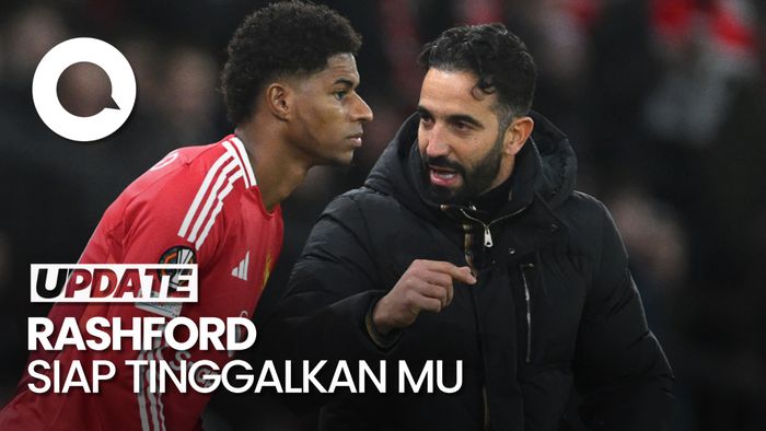 Video Rashford Siap Tinggalkan MU, Amorim: Saya Pikir Dia Benar
