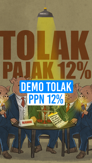 Video #TolakPPN12Persen Bergema di X, Kpopers Diajak Demo Bawa Lightstick