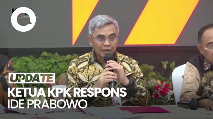 Ketua KPK soal Peluang Prabowo Maafkan Koruptor: Saya Percaya Presiden Tegas