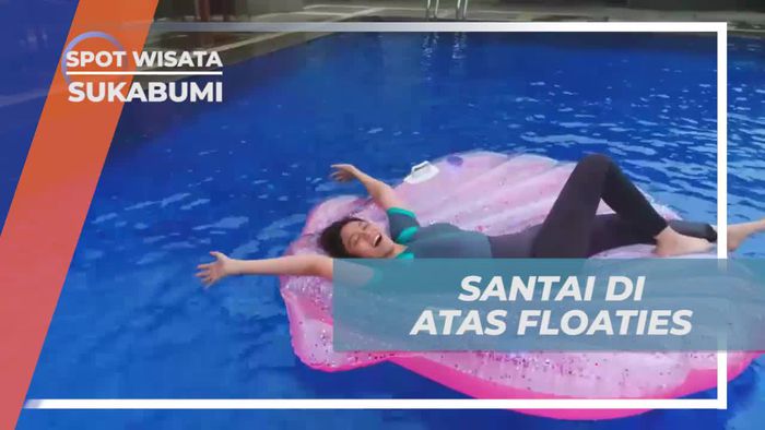 Bersantai di Floaties Kolam Renang Sukabumi