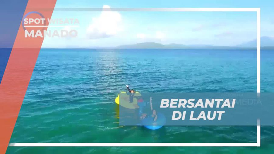 Bersantai di Laut Siladen, Manado dengan Pemandangan Menakjubkan