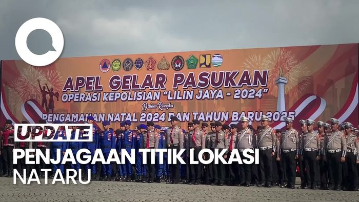 Video: 141 Ribu Personel Gabungan Dikerahkan saat Nataru, Amankan Gereja-Tempat Wisata