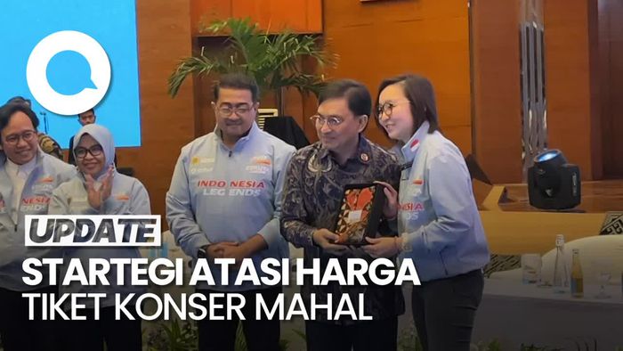 Video Wamen Ekraf soal Harga Tiket Konser Mahal: Kita Cari Solusi Menyeluruh