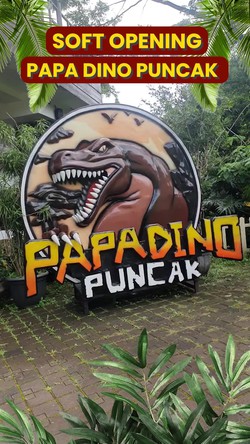 Video: Papa Dino Puncak Dibuka, Ada Apa Saja Sih?
