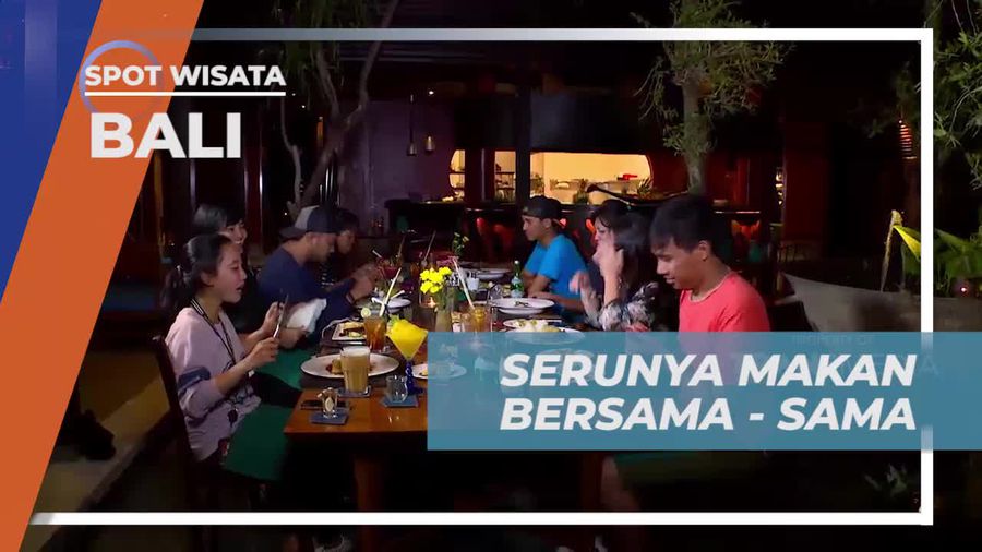 Makan Bersama dan Menikmati Kehangatan di Ubud, Bali