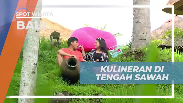 Menikmati Sarapan Asyik di Tengah Sawah Ubud, Bali