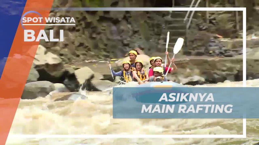Serunya Mengarungi Sungai Ayung dengan Rafting di Bali