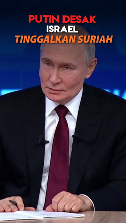 Video: Putin Desak Israel Angkat Kaki dari Suriah