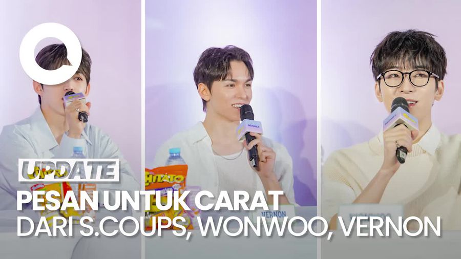 Video: Pesan Menginspirasi dari S.COUPS, WONWOO, VERNON SEVENTEEN di Jakarta