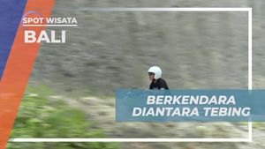 Menyusuri Jalur Tebing Menawan di Bali