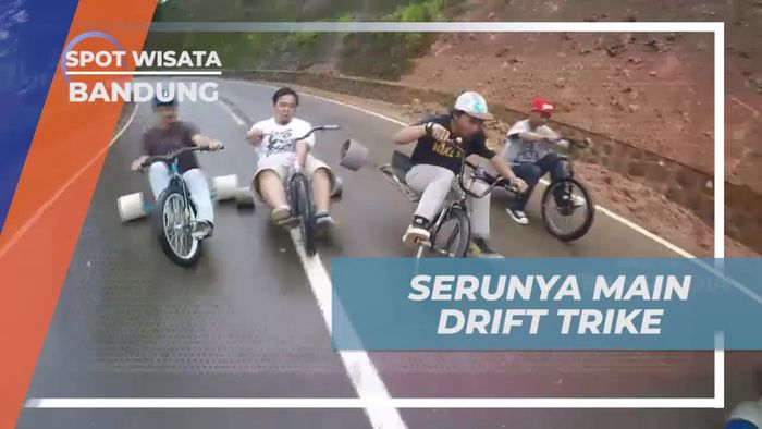 Serunya Bermain Drift Trike di Bandung