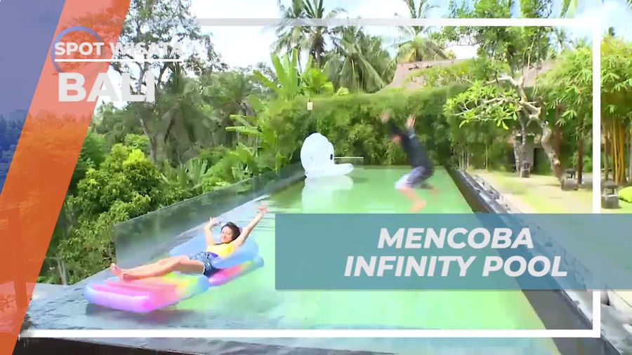 Mencicipi Keindahan Infinity Pool di Kamandalu, Bali