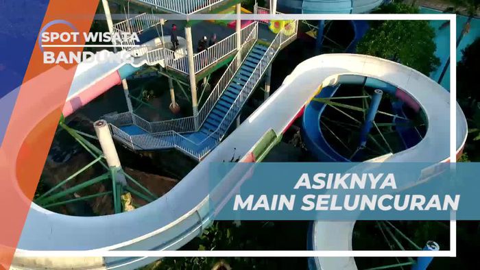 Luncurkan Seluncuran Seru di Waterpark Bandung