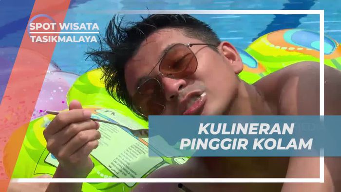 Makan Seru Sambil Berenang di Pinggir Kolam, Tasikmalaya
