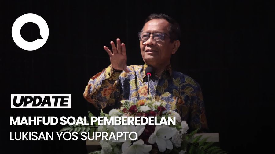 Video: Ini Pesan Mahfud soal Pembredelan Lukisan di Galeri Nasional
