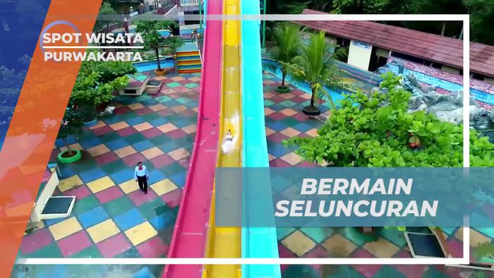Nikmati Sensasi Meluncur di Slider Green Valley, Purwakarta