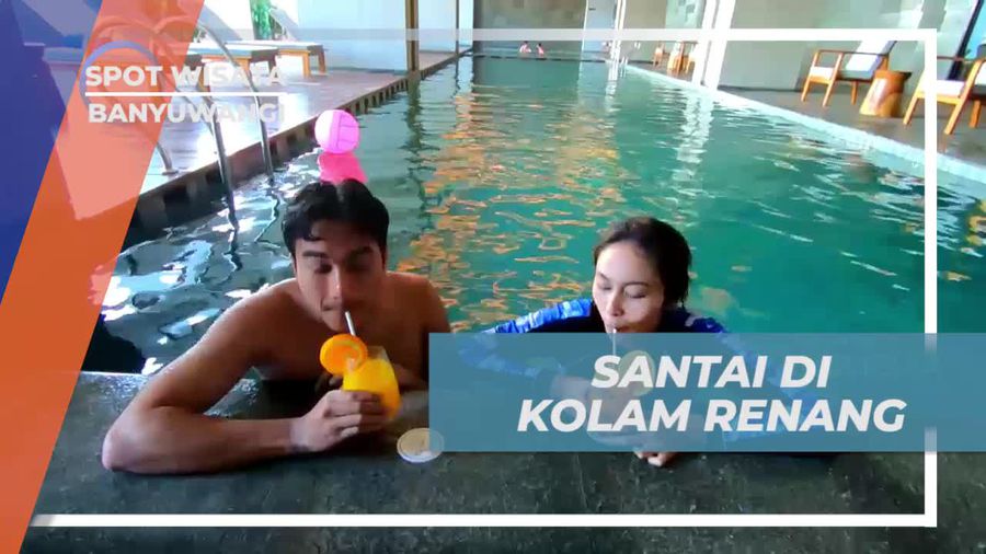 Bersantai Nikmati Kolam Renang di Hotel Banyuwangi