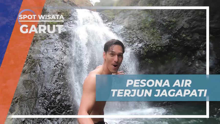 Nikmati Pesona Kolam Alami Air Terjun Jagapati, Garut