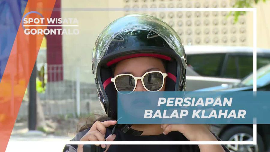 Bersaing dalam Balap Klahar Seru di Gorontalo